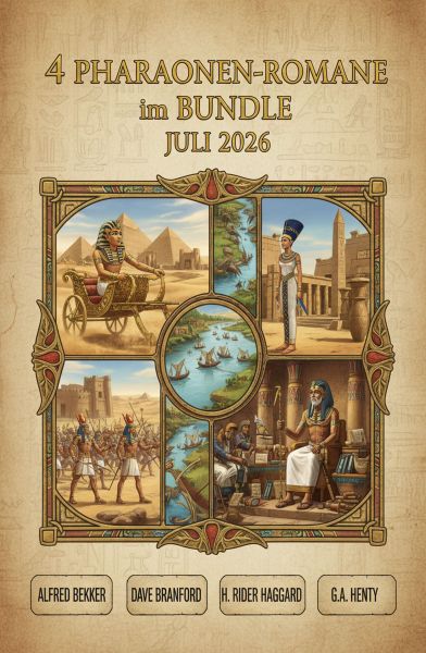 4 Pharaonen-Romane im Bundle Juli 2026