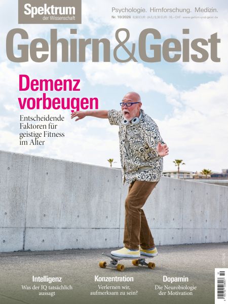 Gehirn&Geist 10/2026 Demenz vorbeugen