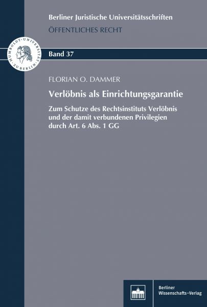 Verlöbnis als Einrichtungsgarantie