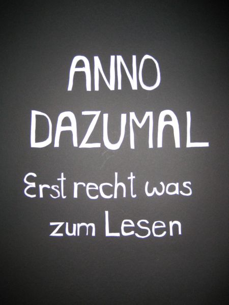 Erst recht was zum Lesen