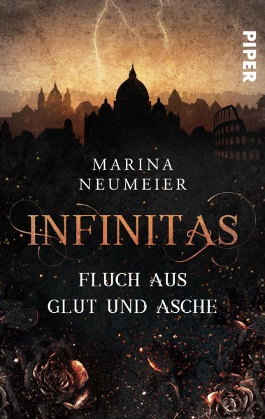 Cover Marina Neumeier: Infinitas - Fluch aus Glut und Asche