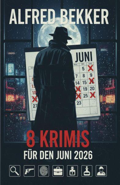 8 Krimis für den Juni 2026
