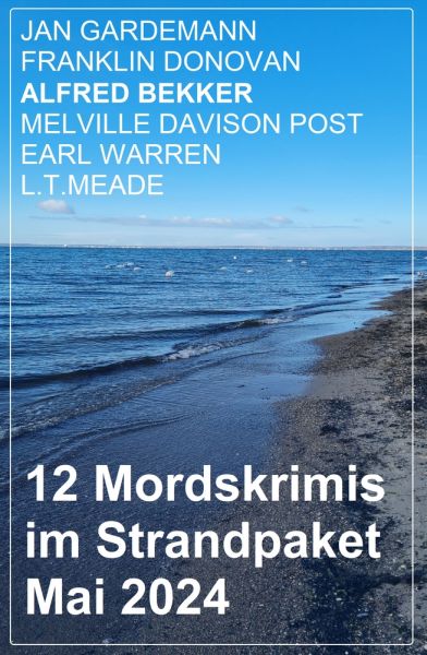 12 Mordskrimis im Strandpaket Mai 2024