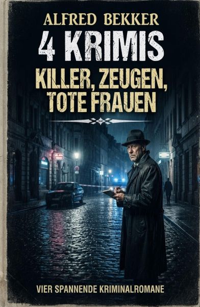 4 Krimis: Killer, Zeugen, tote Frauen