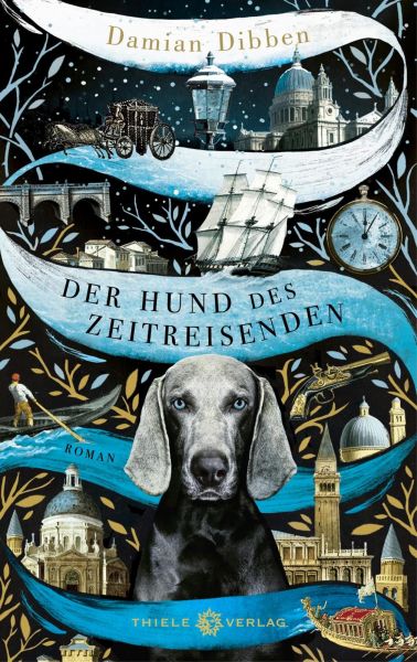 Cover Damian Dibben: Der Hund des Zeitreisenden