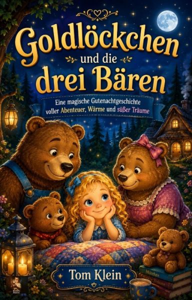 Goldlöckchen und die drei Bären – Eine magische Gutenachtgeschichte voller Abenteuer, Wärme und süße