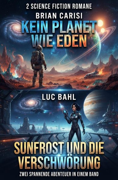 2 Science Fiction Romane: Kein Planet wie Eden / Sunfrost und die Verschwörung