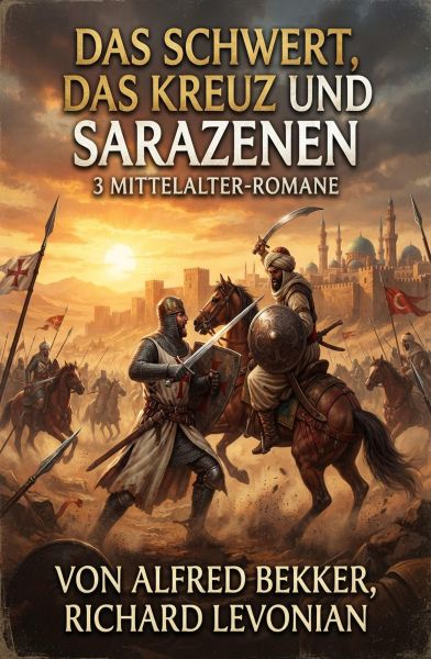 Das Schwert, das Kreuz und Sarazenen: 3 Mittelalter-Romane