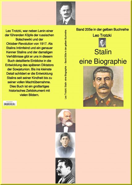 Leo Trotzki: Stalin eine Biographie – Band 205e in der gelben Buchreihe – bei Jürgen Ruszkowski