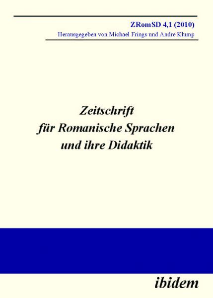Zeitschrift für Romanische Sprachen und ihre Didaktik
