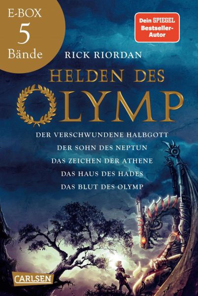 Helden des Olymp: Drachen, griechische Götter und römische Mythen – Band 1-5 der Fantasy-Reihe in ei