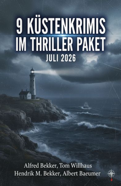9 Küstenkrimis im Thriller Paket Juli 2026