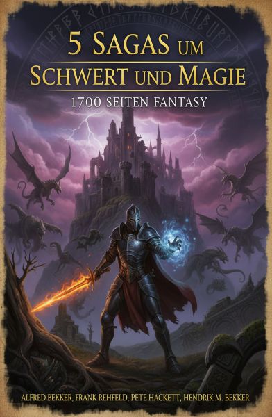 5 Sagas um Schwert und Magie: 1700 Seiten Fantasy