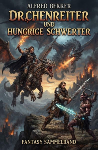 Drachenreiter und hungrige Schwerter: Fantasy Sammelband