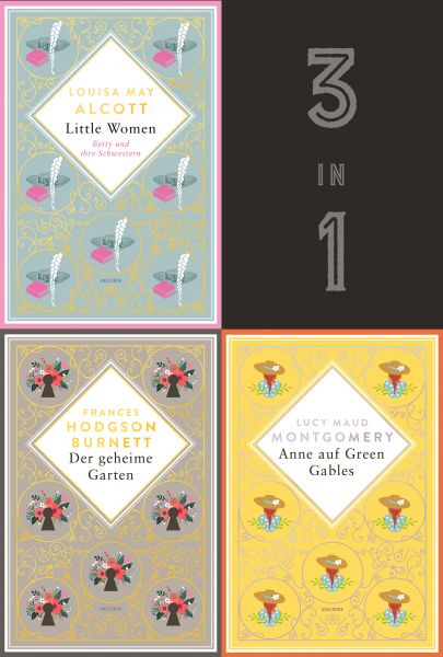 Starke junge Frauen. Anne auf Green Gables, Der geheime Garten & Little Women (3in1-Bundle)