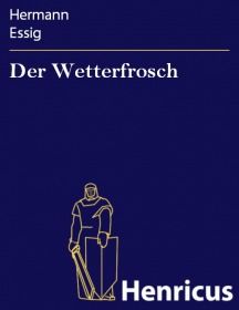 Der Wetterfrosch