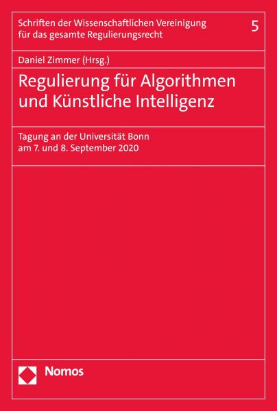 Regulierung für Algorithmen und Künstliche Intelligenz