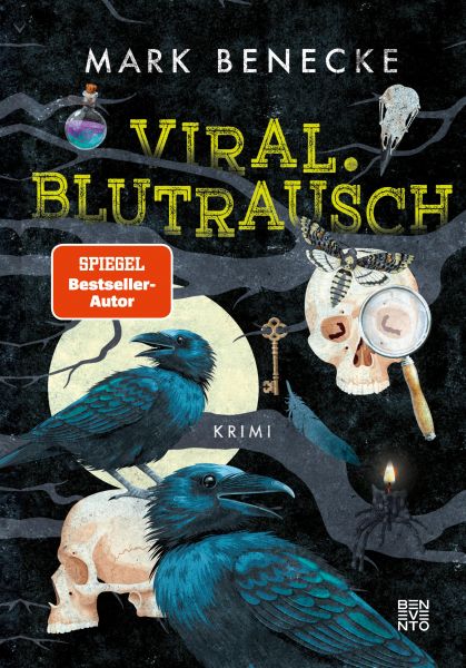 Cover Mark Benecke: Viral. Blutrausch