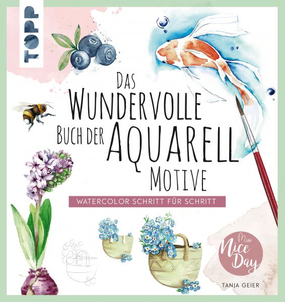 Das wundervolle Buch der Aquarell-Motive