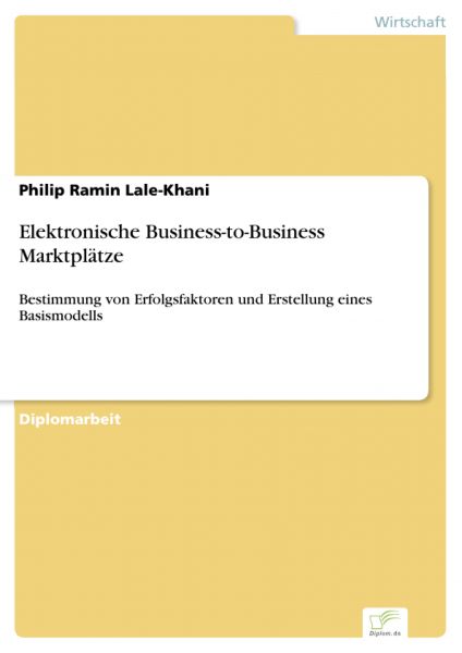 Elektronische Business-to-Business Marktplätze