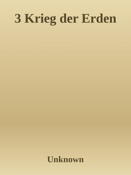 Krieg der Erden
