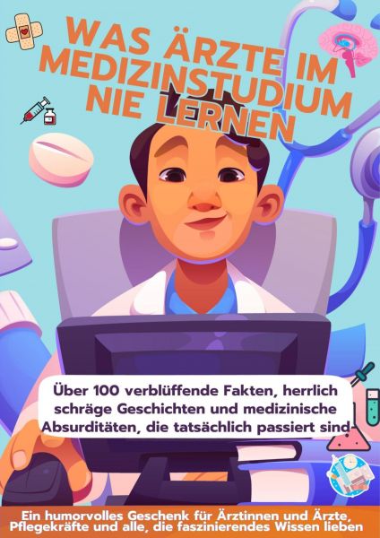WAS ÄRZTE IM MEDIZINSTUDIUM NIE LERNEN: Ein humorvolles Geschenk für Ärztinnen und Ärzte, Pflegekräf