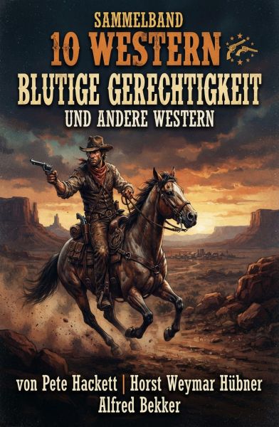 Sammelband 10 Western: Blutige Gerechtigkeit und andere Western