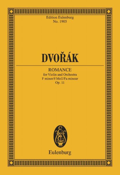 Romance for Violin and Orchestra F minor