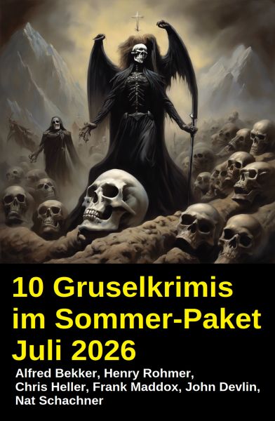 10 Gruselkrimis im Sommer-Paket Juli 2026