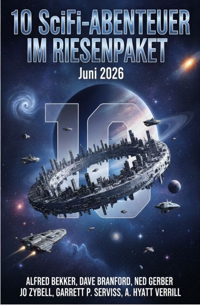 10 SciFi-Abenteuer im Riesenpaket Juni 2026