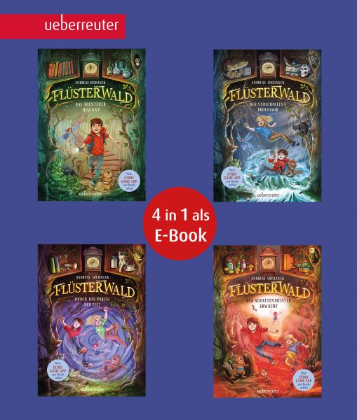 Flüsterwald – Die komplette 1. Staffel in 4 Bänden (Bundle)
