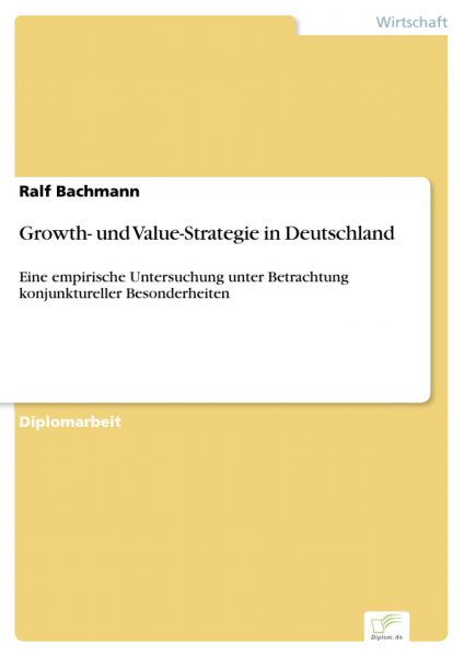 Growth- und Value-Strategie in Deutschland