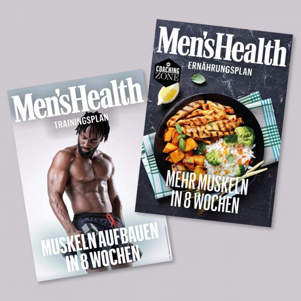 MEN'S HEALTH TP + EP: Muskeln aufbauen in 8 Wochen