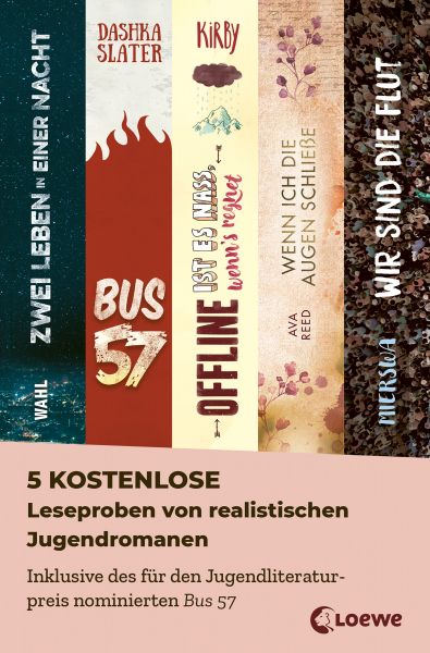 5 kostenlose Leseproben von realistischen Jugendromanen