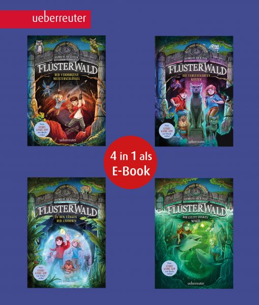 Flüsterwald – Die komplette 2. Staffel in 4 Bänden (Bundle)
