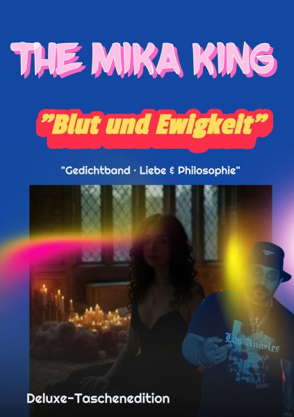 "Blut und Ewigkeit" "Gedichtband · Liebe & Philosophie" Deluxe-Taschenedition The Mika King