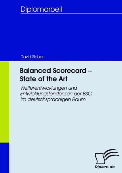 Balanced Scorecard - State of the Art