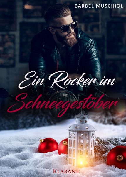 Ein Rocker im Schneegestöber