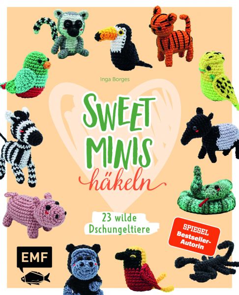 Sweet Minis häkeln – 23 wilde Dschungeltiere