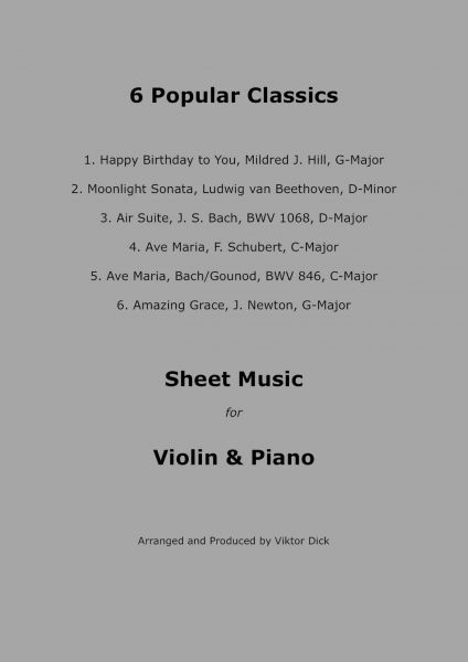 Popular Classics (Violin & Piano)