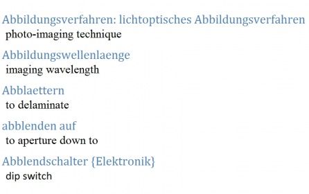 deutsch-englisch Woerterbuch Mikroelektronik (Begriffe Elektronische Bauelemente (Transistoren,Konde