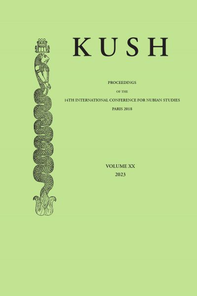 Proceedings of the 14th International Conference for Nubian Studies