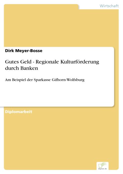 Gutes Geld - Regionale Kulturförderung durch Banken