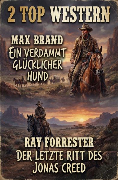 2 Top Western: Ein verdammt glücklicher Hund / Der letzte Ritt des Jonas Creed
