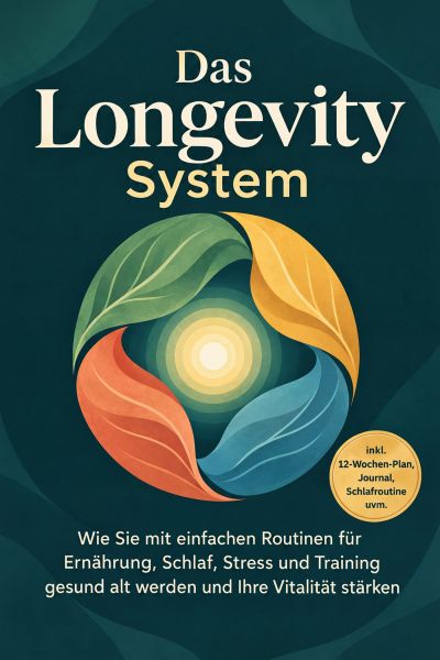 Das Longevity System: Wie Sie mit einfachen Routinen für Ernährung, Schlaf, Stress und Training gesu