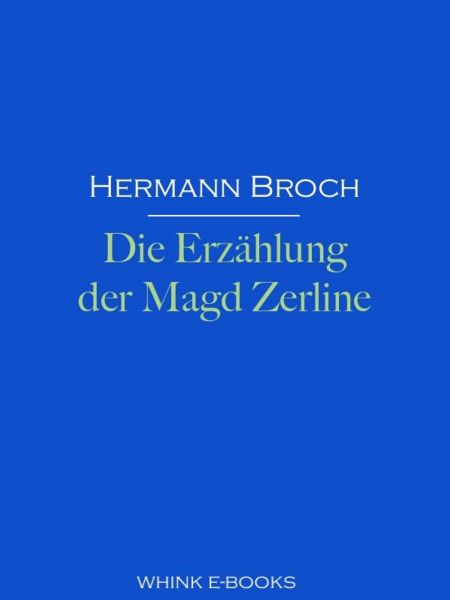 Die Erzählung der Magd Zerline
