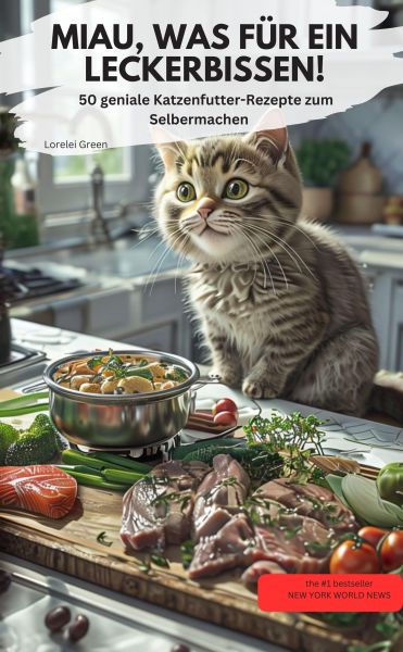 MIAU, WAS FÜR EIN LECKERBISSEN! – 50 geniale Katzenfutter-Rezepte zum Selbermachen
