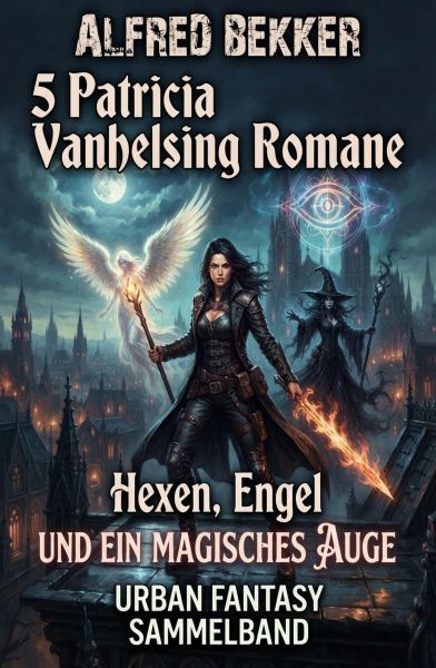 5 Patricia Vanhelsing Romane: Hexen, Engel und ein magisches Auge: Urban Fantasy Sammelband
