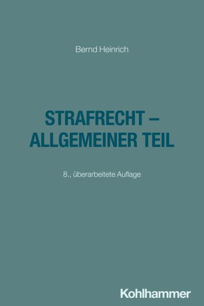Strafrecht - Allgemeiner Teil