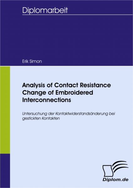 Analysis of Contact Resistance Change of Embroidered Interconnections